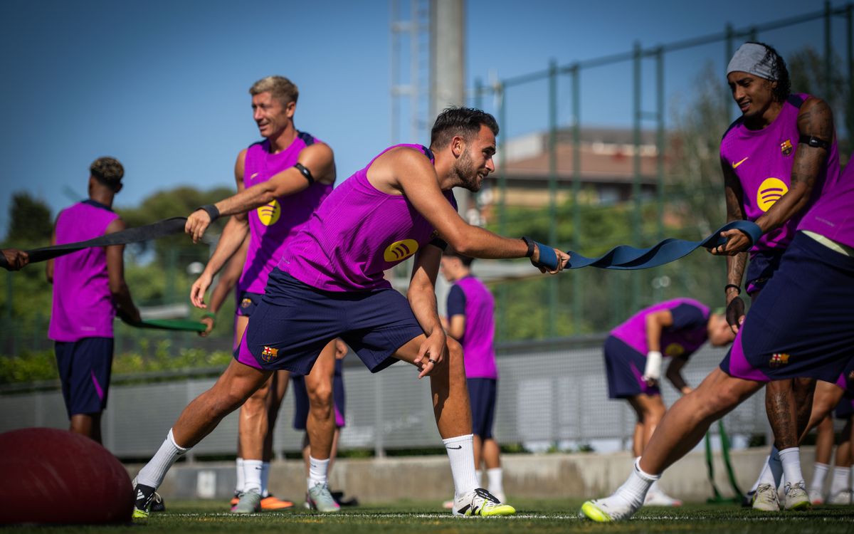 Second double session of preseason complete